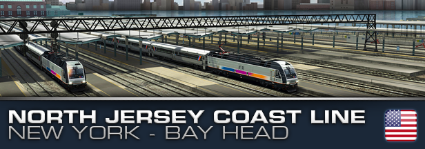 Train Simulator 2017 North Jersey Coast Line