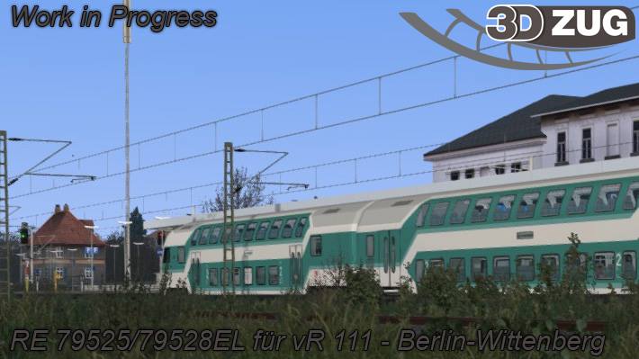 [3DZUG] RE 79525/79528 EL für vR111- Berlin-Wittenberg – [erhältlich]