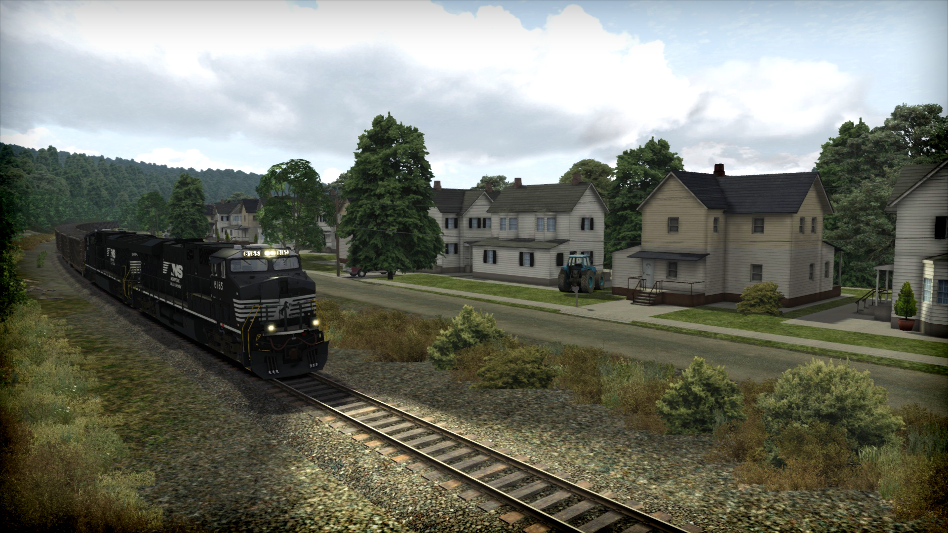 Train game simulator