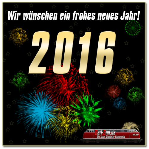 Rail-Sim.de wünscht ein frohes neues Jahr!