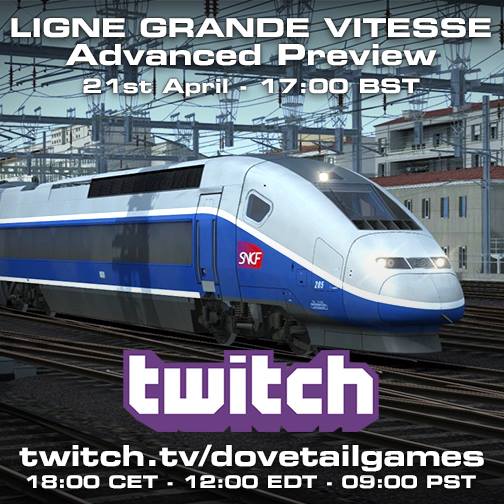 [DTG] LGV: Marseille – Avignon Strecke Live auf Twitch! – 21.04.2016 – 18:00 Uhr