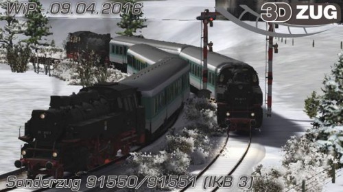 [3DZUG] Sonderzug 91550/91551 – WiP – ab 09.04.2016