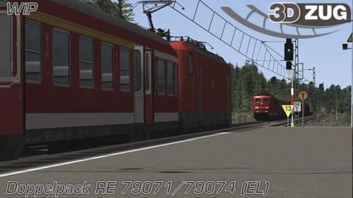 [3DZUG] Doppelpack RE 79071/79074 (EL) – WiP
