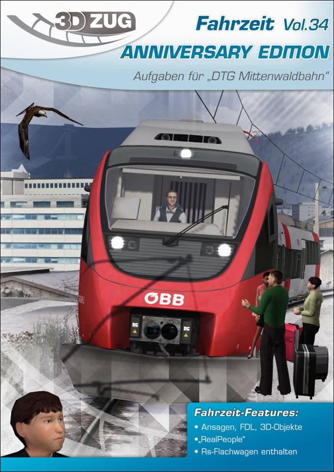 3DZUG hat Geburtstag und möchte mit euch feiern! – Fahrzeit Vol. 34 – Rs-Flachwagen erhältlich!