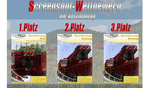 Screenshot-Wettbewerb in Kooperation mit 3DZUG – Abstimmung