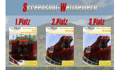 Screenshot-Wettbewerb in Kooperation mit 3DZUG