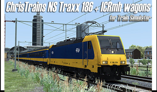 [ChrisTrains] NS Traxx 186 + ICRmh Wagons erhältlich!