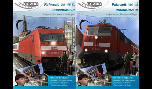 [3DZUG] Fahrzeit Vol. 45 /EL ‚ROCKKONZERT‘ erhältlich!