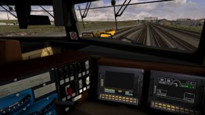 Führerstand der GE ES44DC