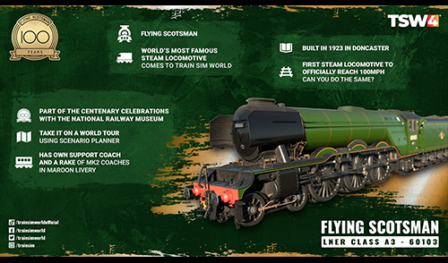[DTG] Train Sim World 4: Flying Scotsman
