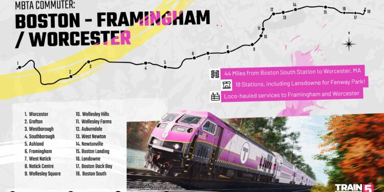 [DTG] Train Sim World 5: Erstes DLC – MBTA Commuter – angekündigt