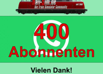 400 Abonnenten auf WhatsApp – Ihr seid der Hammer!