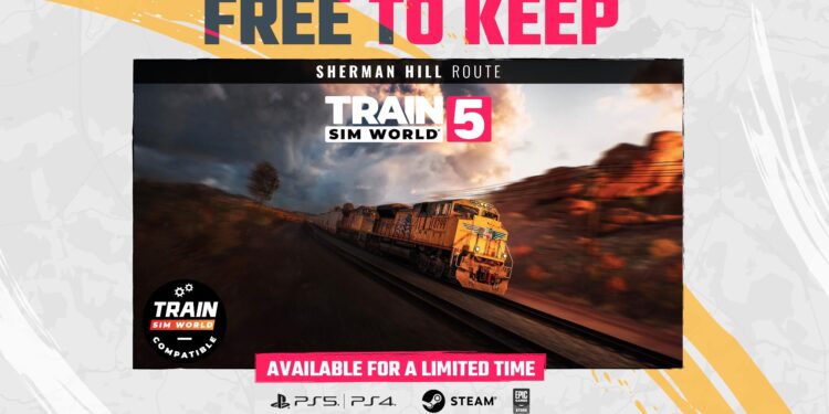 [DTG] Sherman Hill: Cheyenne – Laramie für Train Sim World 5 kostenlos