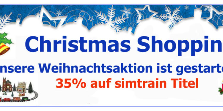 [Simtrain.ch] Christmas Shopping – 35% Rabatt