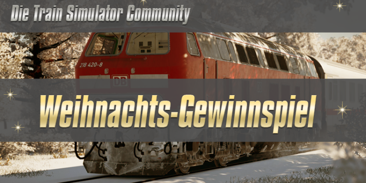 Rail-Sim.de Weihnachtsgewinnspiel: Tolle Preise von unseren Partnern zu gewinnen!