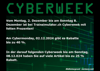 Cyberweek auf Trainsimulator.ch