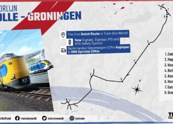 [DTG] Spoorlijn Zwolle – Groningen – erscheint am 25.03.2025!