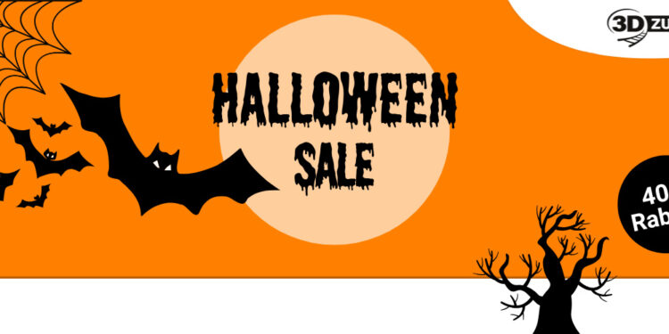 [3DZUG] Halloween-Special – Bis zu 40 % Rabatt auf viele Produkte mit Code HALLOWEEN25