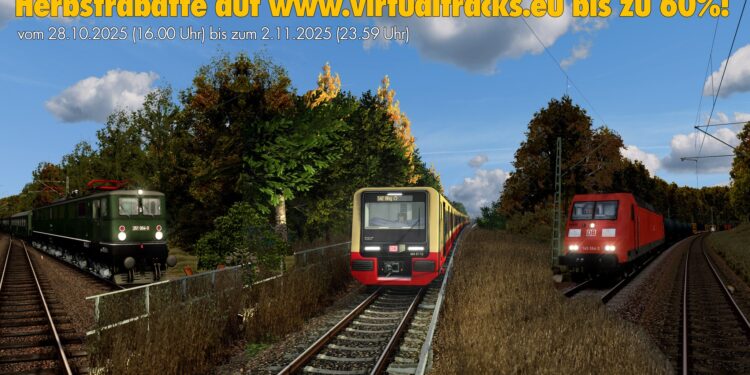 [virtualTracks] Herbstrabatte bis zu 60 %