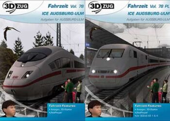 [3DZUG] Fahrzeit Vol. 78 ‚ICE Augsburg-Ulm“ erhältlich!