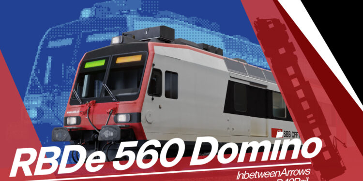 [InbetweenArrows/B42 Rail] SBB RBDe 560 DOMINO erhältlich!