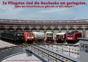 [virtualTracks] Shopaktion zu Pfingsten